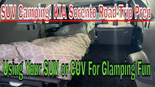 Kia Sorento SUV Bed & Camper Conversion SUV/ CUV . Colorado Quick Roadtrip. Glamping in Style