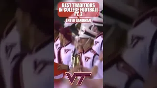 Virginia Tech's Enter Sandman entrance is one of the best in college football 🤘#shorts