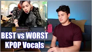 Vocal Coach Reaction to Kpop Idols WORST vs. BEST Live Vocals