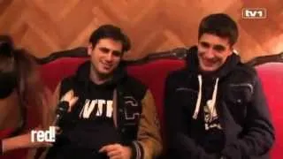 Interview with 2CELLOS to Red!Magazin (Mostar,2012) | ENG/SUB