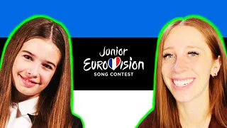 LET'S REACT TO ESTONIA'S SONG FOR JUNIOR EUROVISION 2023 // ARHANNA - HOIAME KOKKU