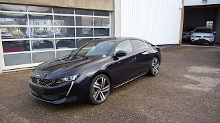 PRESENTATION essai PEUGEOT NOUVELLE 508 GT BLUEHDI 180 CH EAT8 BERLINE