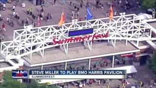 Steve Miller Band to headline Summerfest's BMO Harris Pavilion