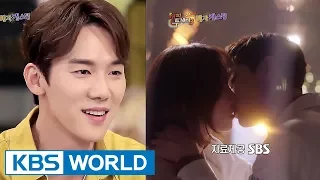 'Kiss master' Yoo YeonSeok gives tips for kissing! [Happy Together / 2017.09.14]