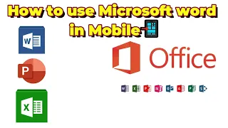 How to RUN Ms OFFICE on Your Mobile Phone - an Amazing Trick You've Never Heard Before!