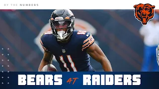 By The Numbers | Bears at Raiders: Week 5 | Chicago Bears