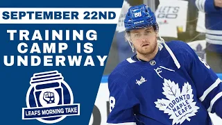 TRAINING CAMP IS UNDERWAY + PAUL BISSONNETTE DROPS BY | Leafs Morning Take