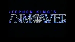Stephen King's The Lawnmower Man TV Spot