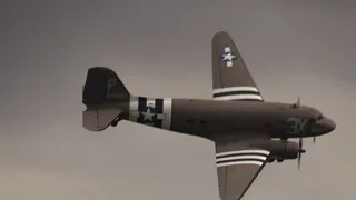 C-47 Skytrain ‘Drag Em' Oot' Display At East Kirkby Airshow 2018