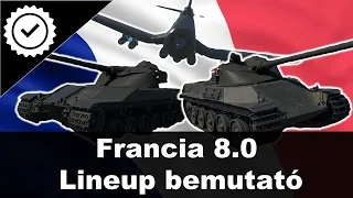 War Thunder - Francia 8.0 Lineup Bemutató