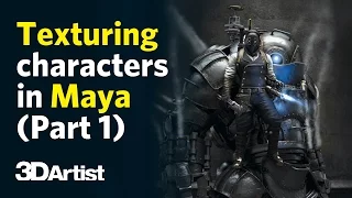 Maya tutorial: Texture a steampunk character (Part 1)