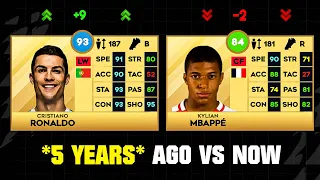 DLS 23 | THIS IS HOW DLS LOOKED 5 YEARS AGO VS NOW! 😢💔 FT. MESSI, RONALDO, MBAPPÉ...