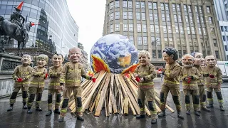 Ende der Weltklimakonferenz: Proteste in Glasgow gehen weiter