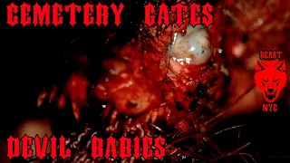 Tasmanian Devil Babies - Ending Scene - Mutant Creature - Monster Movie - Cemetery Gates