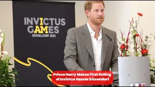Prince Harry Makes First Outing of Invictus Games Düsseldorf After Visiting Queen Elizabeth's Burial