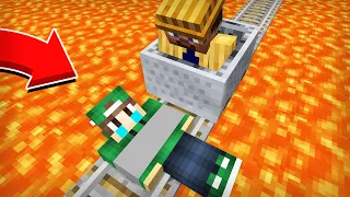 ЭТОТ БАНДИТ ПОХИТИЛ МЕНЯ И ПЫТАЕТ В МАЙНКРАФТ | Риколит Minecraft