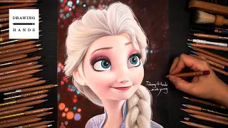 Drawing frozen2 - Elsa [Drawing Hands]