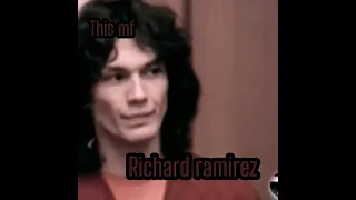 reactions to the death Sentence, But Richard Ramirez well watch his#shorts #ramirez #richardramirez