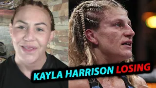 Cris Cyborg reacts to Kayla Harrison's first MMA loss ❌