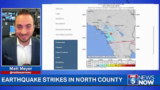 San Diego Earthquake Shakes Southern California | FOX 5 News Now