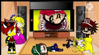 super Mario reacts to something about mario 64