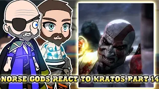 Norse Gods react to Kratos Part 14 || GOW Ragnarök: Valhalla || - Gacha React