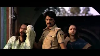 Sudeep Released Police wife from Babjee House | Doddanna | Devaraj | Veera Madakari Kannada Movie