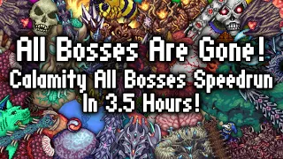 Calamity Speedrun: All Bosses Killed in 3.5 hours!
