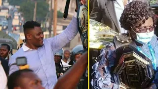 WOW! Francis Ngannou puts his UFC title on his mother & Received a Heros Welcome in Cameroon Africa