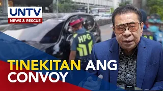 Convoy ni ex-Gov. Chavit Singson, nahuling dumaan sa EDSA Busway