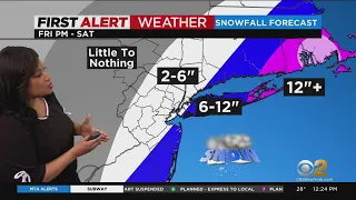 New York Weather: Latest Snow Track And Totals