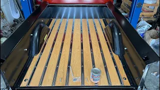 1950 Chevy 3100 Truck Bed Wheel Tubs And Wood Bed