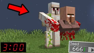 I Found Scary *Iron Golem* In Minecraft 😱| Minecraft Horror Video|
