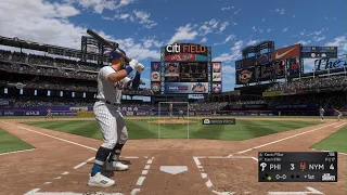 MLB The Show 21 Franchise scoreboard shows incorrect batter history