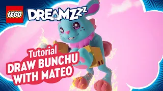 LEGO® DREAMZzz™ Tutorial | Draw Bunchu with Mateo