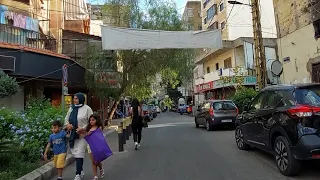 من شوارع لبنان جولة على الدراجة النارية في أحياء منطقة الشياح.
