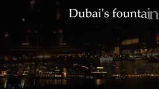 UAE Dubai's fountain  I will always love you FullHD