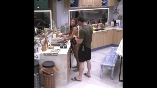 Casal GusKey Gustavo roçando na Key Alves BBB BBB23 Big Brother Brasil 2023