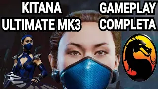 Ultimate Mortal Kombat 3 Hack Deluxe SNES - Kitana (Completo) DESCRIÇÕES ABAIXO 👇🏻