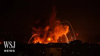 Watch: Explosions Hit Gaza as Israel Launches Overnight Strikes | WSJ News