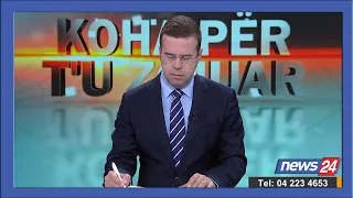 29 shtator 2023 "Telefonatat e Teleshikuesve" në News24 - "Koha për t'u zgjuar" ne studio Edvin Peçi