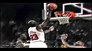 Michael Jordan 1991 NBA Finals Game 2 vs Lakers! 13 Consecutive FG's & The Switch Hands Layup!