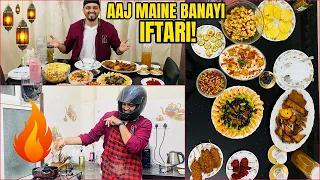 I Tried to make Iftar AT HOME, Samose and Bhajiye JAL GAYE!😂😭 | RAMZAN 2023 | HYDERABADI VLOG | WTF!