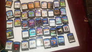 Almost 200 physical vita games