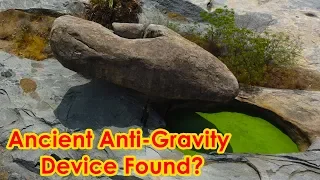 Mysterious Anti-Gravity Rock - Cigar Shaped Alien UFO Found?