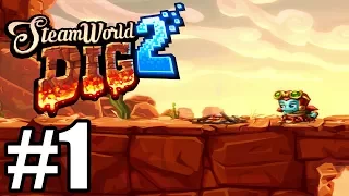 SteamWorld Dig 2 Gameplay Walkthrough Part 1 - Nintendo Switch