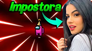 MI EX NOVIA JUEGA AMONG US POR PRIMERA VEZ!! *es impostora*