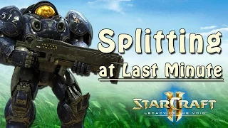 Splitting Your Army at the Last Minute - SC2 Quick Tips