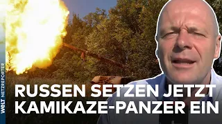 UKRAINE-KRIEG: Massive Luftangriffe - Offensive kämpft sich durch russisches Verteidigungsbollwerk