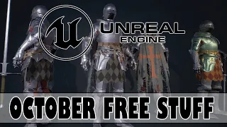 MASSIVE Unreal Engine Monthly Giveaway For October 2020!